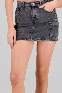 Mini falda cargo 2 bolsas