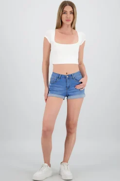 MINI SHORT DENIM