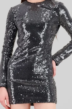 Mini vestido lentejuelas