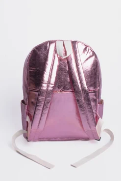 Mochila metalizada bolsillo