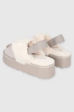 Panfufla peluche plataforma