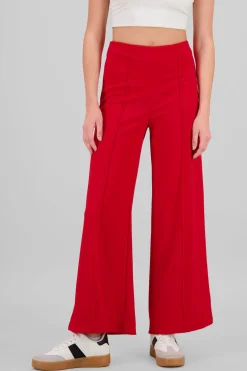 Pantalón Amplio Costura Frontal