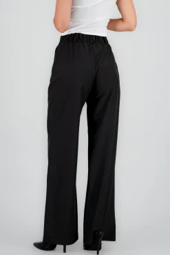 Pantalón Recto Pinzas Bolsillos