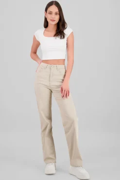 Pantalón straight slim