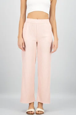 Pantalón wide textura bandana