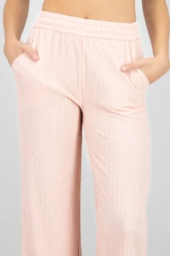 Pantalón wide textura bandana