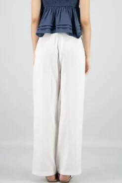 Pantalon amplio algodon