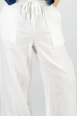 Pantalon amplio algodon