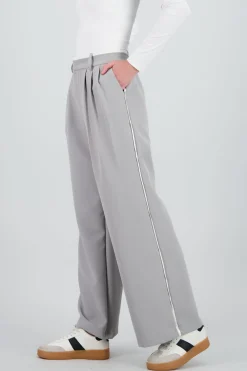 Pantalon amplio doble pretina