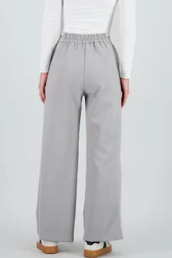 Pantalon amplio doble pretina