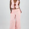 Pantalon amplio fluido wide leg