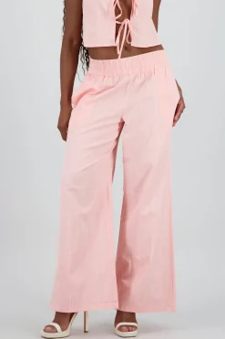 Pantalon amplio fluido wide leg