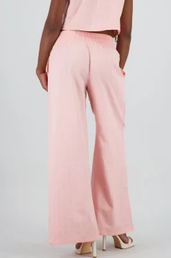 Pantalon amplio fluido wide leg
