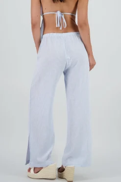 Pantalon cadera ligero rayas