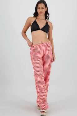 Pantalon con jareta recto