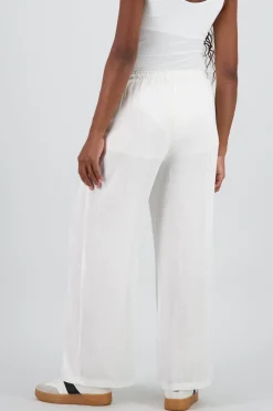 Pantalon fluido amplio