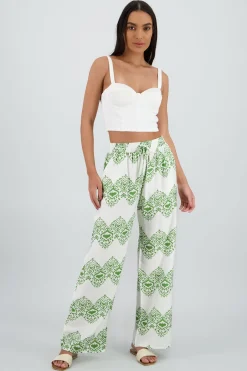 PANTALON FLUIDO EST PAISLEY