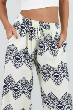 PANTALON FLUIDO EST PAISLEY