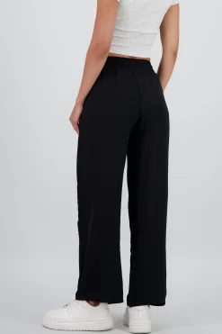 Pantalon fluido liso