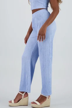 Pantalon fluido textura