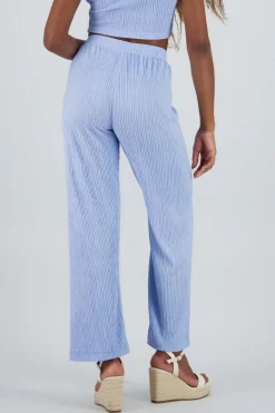 Pantalon fluido textura