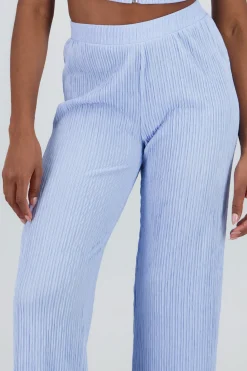 Pantalon fluido textura