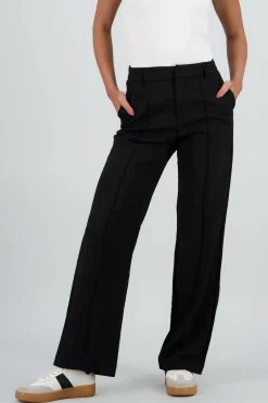 Pantalon fluido wide leg