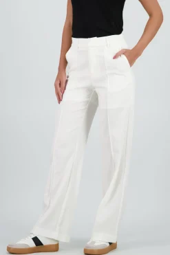 Pantalon fluido wide leg