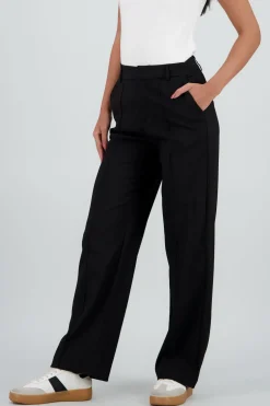 Pantalon fluido wide leg