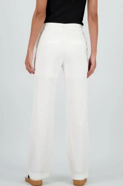 Pantalon fluido wide leg