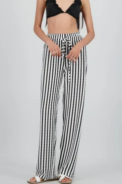 Pantalon jareta lineas textura