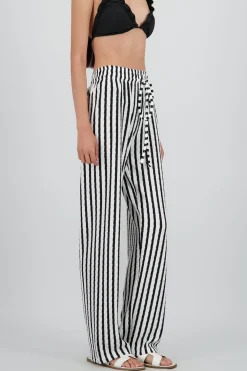 Pantalon jareta lineas textura