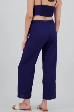 Pantalon jaretas cintura