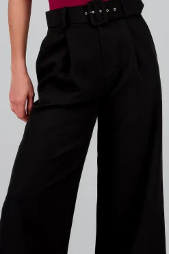 Pantalon Liso Cinturon