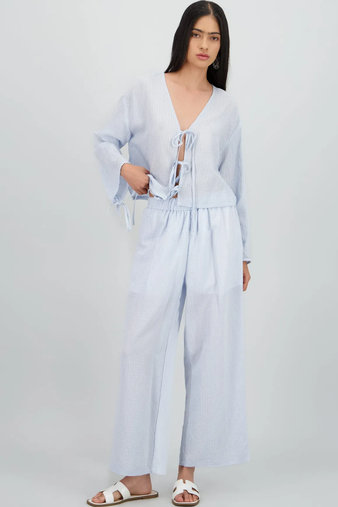 Pantalon mini cuadros