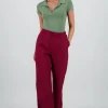 Pantalon pinzas amplio