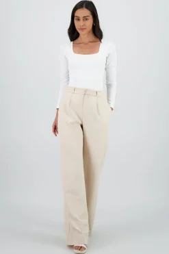 Pantalon pinzas amplio