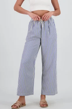 Pantalon rayas con jareta