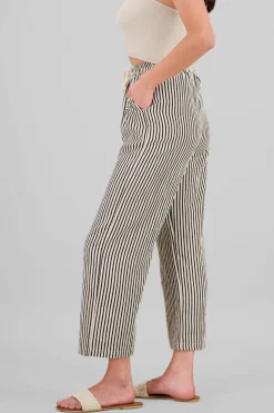 Pantalon rayas con jareta