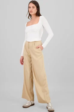 Pantalon rayas doble pretina