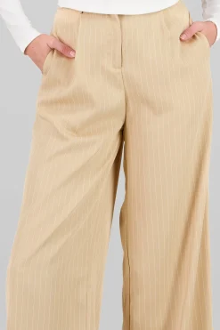 Pantalon rayas doble pretina