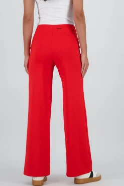 Pantalon recto detalle costura