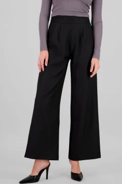 Pantalon recto detalle doble pinza bolsas