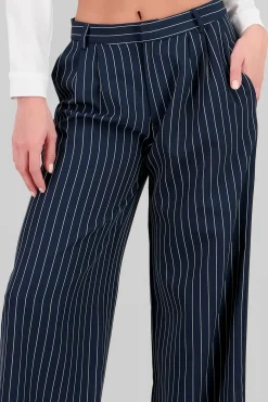 Pantalon sastre rayas con bolsas Hypsters