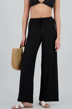 Pantalon textura bandana pretina jareta