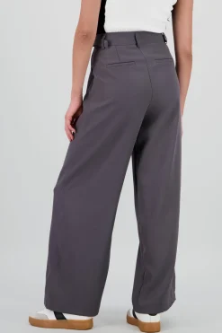 Pantalon wide leg detalle pretina