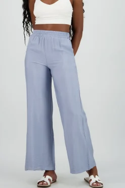 Pantalon wide leg ligero