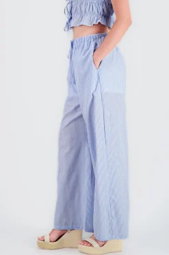 Pantalones de algodon rayas