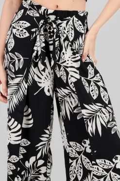 Pantalones Detalle Tropical