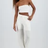 Pantalones wide leg de textura